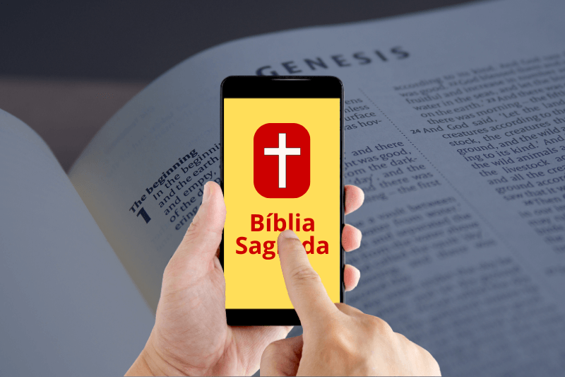 Bíblia Sagrada Descubra como instalar no seu celular 1 Conteúdo a MAIS