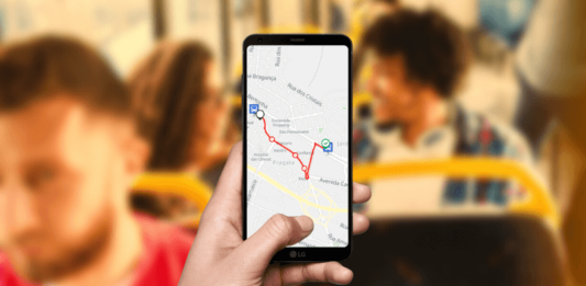 App de Transporte público mostra a localização do ônibus em tempo real